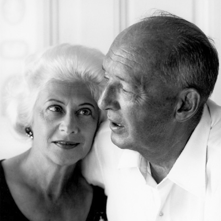 Photo of Vera and Vladimir Nabokov by Philippe Halsman